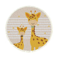 NNEAGS 120cm Cute Cartoon Animal Non-Slip Thick and Ultra-Soft Carpet Flannel Rug