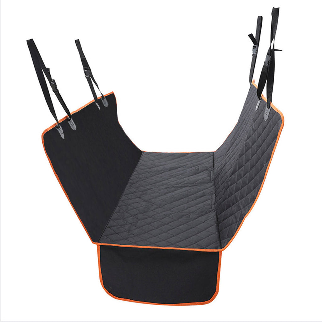 NNEAGS 600D Oxford Cloth Waterproof Dog Car Cover Back Seat Protector Hammock Pet Mat Black