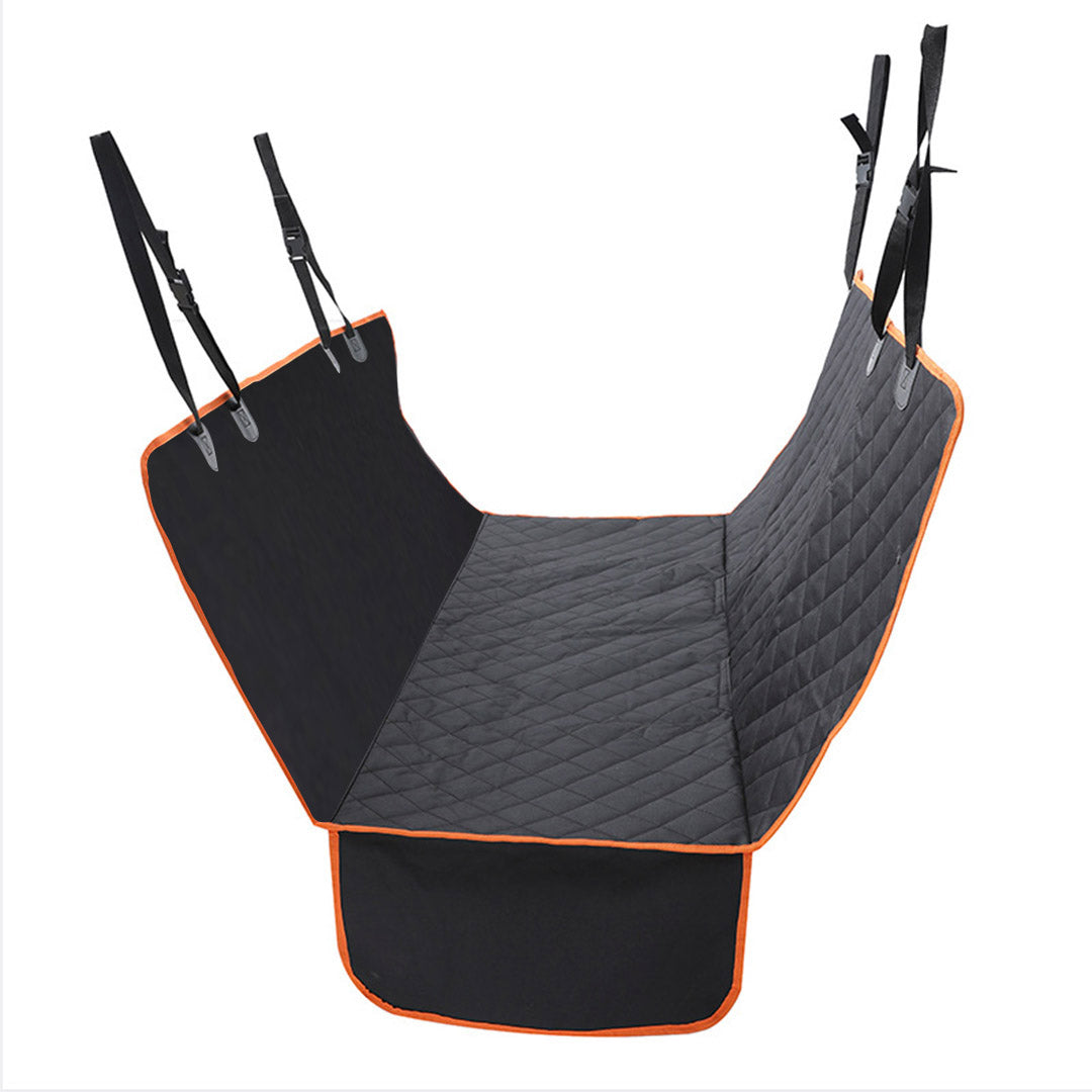NNEAGS 600D Oxford Cloth Waterproof Dog Car Cover Back Seat Protector Hammock Pet Mat Black