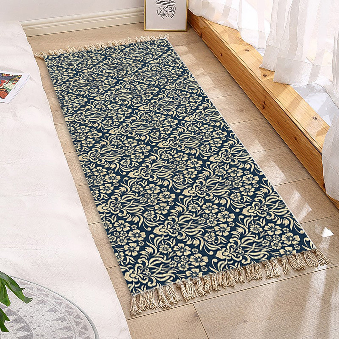 NNEAGS 90cm Cotton Polyester Vintage Area Rugs Living Room Hallway Floor Kitchen, Home Decor