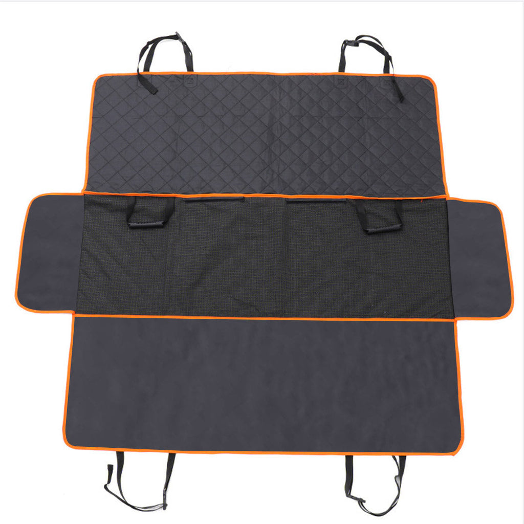 NNEAGS 600D Oxford Cloth Waterproof Dog Car Cover Back Seat Protector Hammock Pet Mat Black