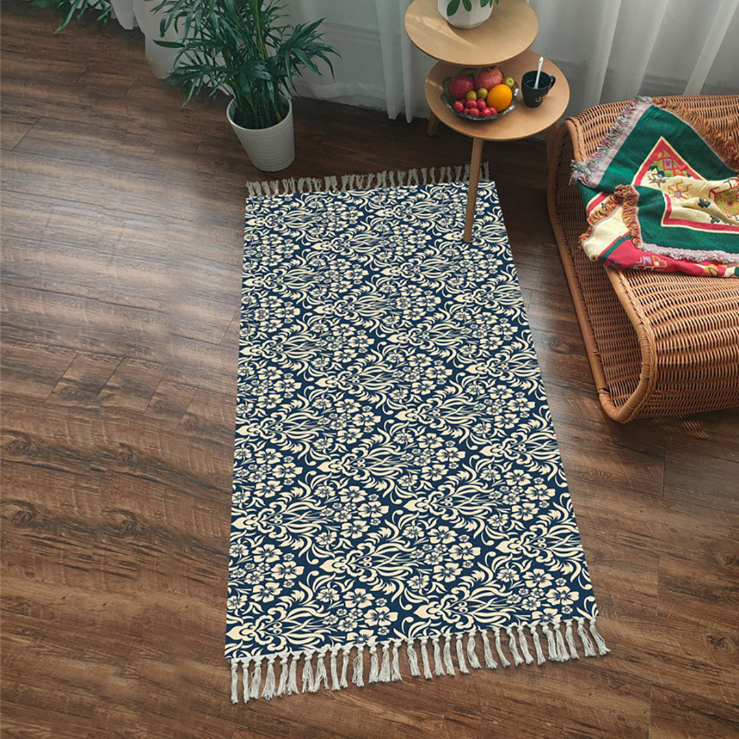 NNEAGS 90cm Cotton Polyester Vintage Area Rugs Living Room Hallway Floor Kitchen, Home Decor