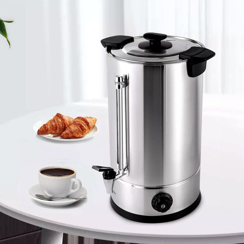 SOGA Electric Water Boiler – 8L Stainless Steel Hot Water Urn