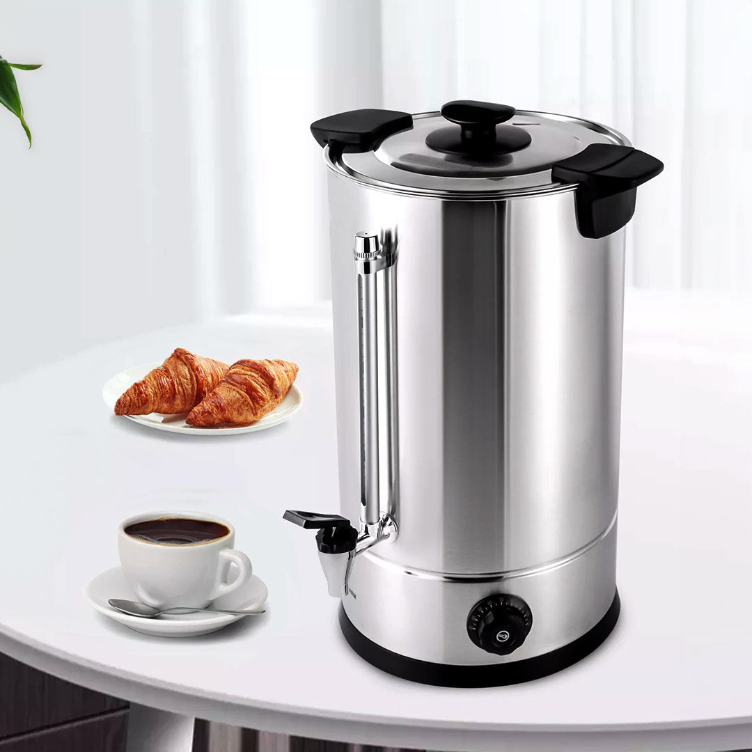 SOGA Electric Water Boiler – 8L Stainless Steel Hot Water Urn