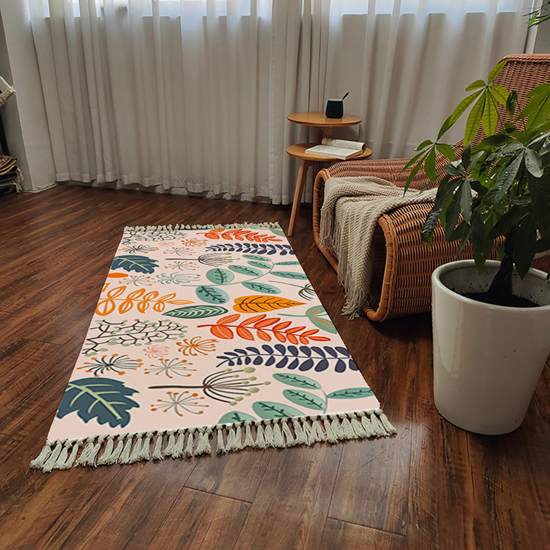NNEAGS 90cm Soft cotton woven handmadeArea  rugs for living room bedroom, Home Decor
