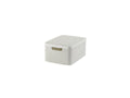 Curver style basket M with lid ivory-0