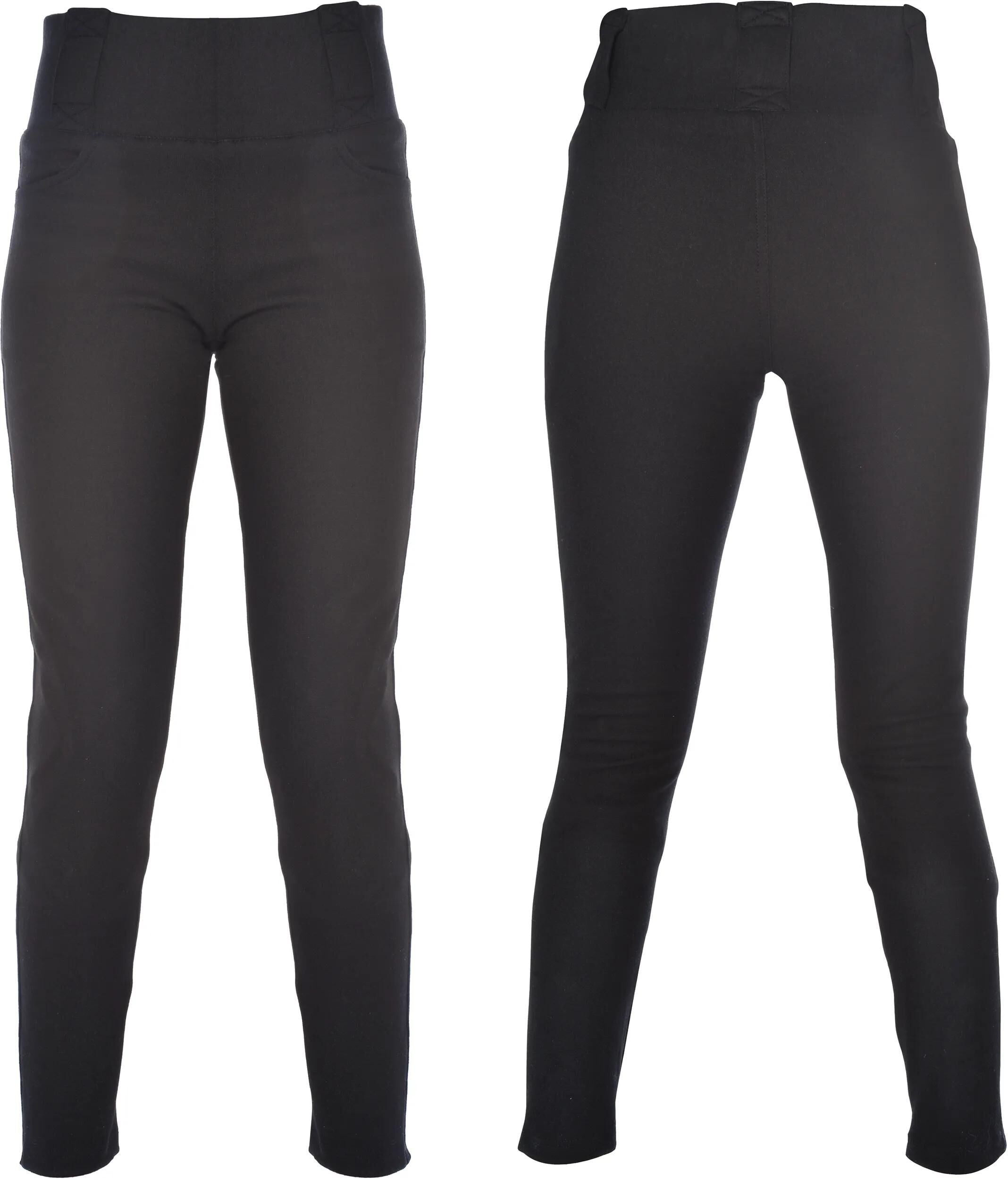 Oxford trousers super leggings 2.0 trousers s.legging ladies black 34 short