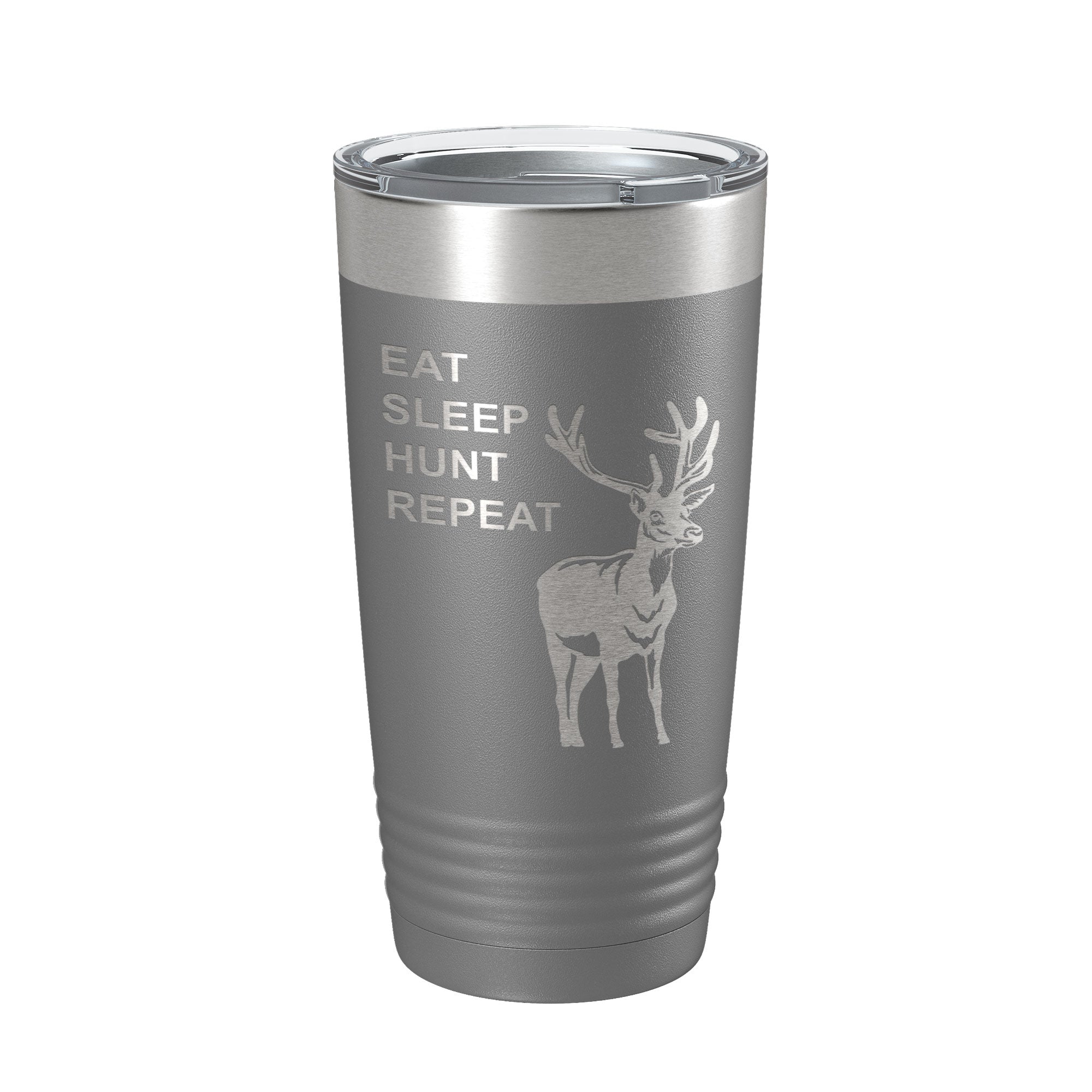 Deer Hunter Tumbler Eat Sleep Hunt Repeat Travel Mug Deer Hunting Insulated Laser Engraved Coffee Cup Gift 20 oz-16