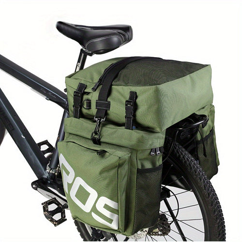 3-in-1 Bicycle Rear Capacity Rack Pannier Bag-1