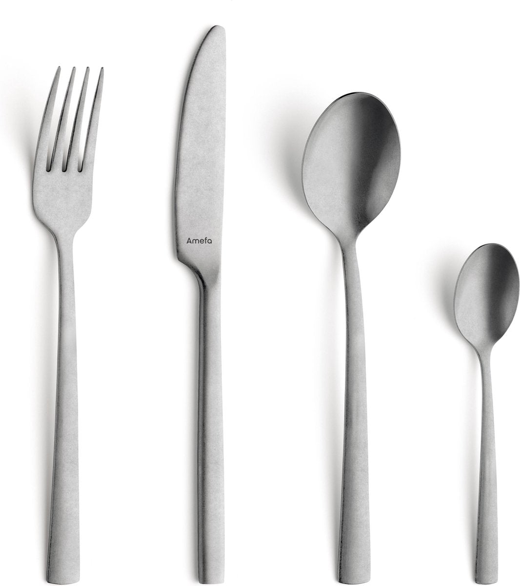 Amefa cutlery set vintage stonewash 16 pieces-0