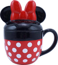 Half moon bay disney - minnie mouse shaped mug with lid - 425ml-0