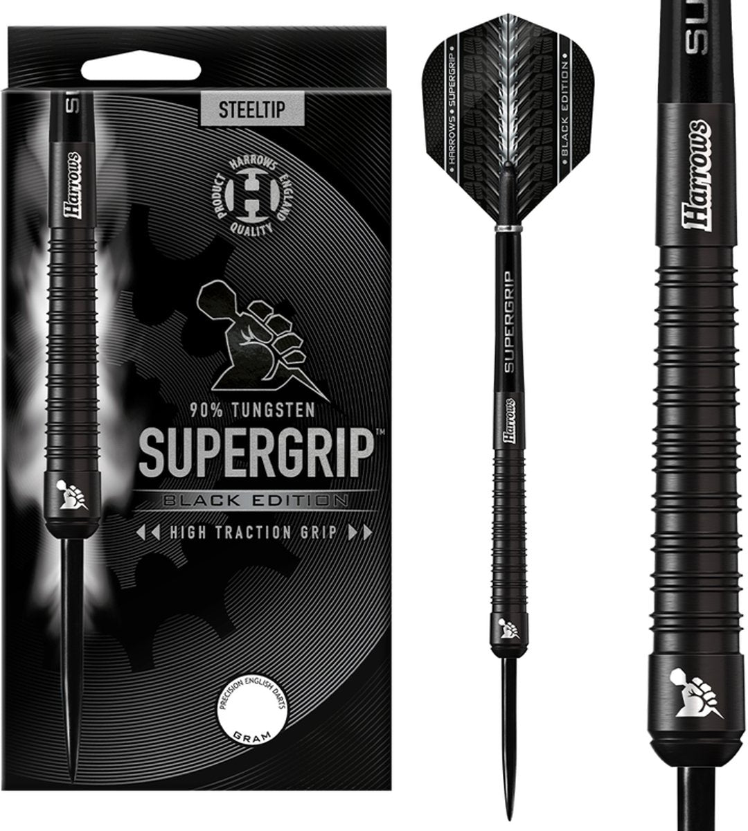 Harrows supergrip black edition 90% tungsten 28gr-0
