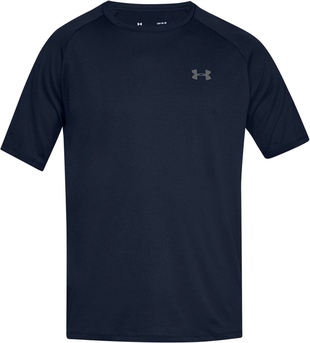 Under armor ua tech 2.0 ss tee-blu men's sports shirt - academy - graphite-0