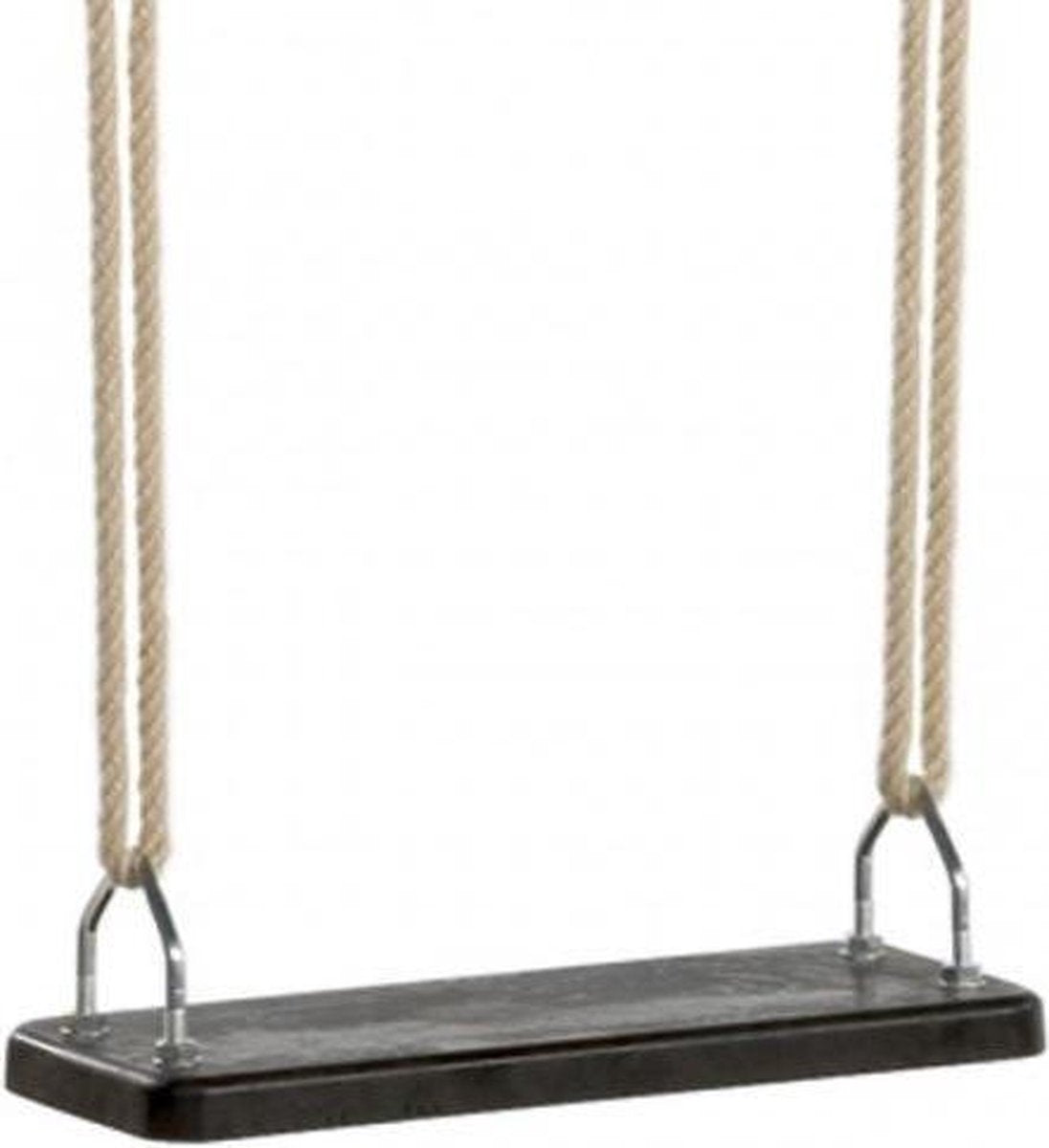 Kbt swing seat rubber steel insert plate black-0