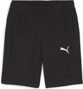 Puma teamgoal casuals shorts men's sports pants - black- white-0