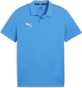 Puma teamgoal casuals polo men's sports shirt - ignite blue- white-0