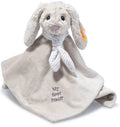 Steiff knuffeldoek konijn lichtgrijs 26 cm-0
