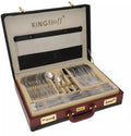 Kinghoff 3520 - luxury cutlery set suitcase - 72 pieces - 12 persons - modern cutlery-0