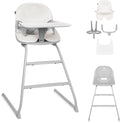 Lionelo dalia 2in1 - high chair - from 6 months to 60 kg - stable frame - lightweight - 3.5 kg - carrying handle - traditional high chair-0