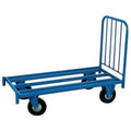 Trolley with tubular base 1000 x 600 x 1200-0