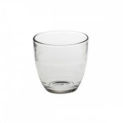 Stackable tempered glass tumbler-0