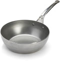 Debuyer de buyer mineral b pro frying pan ø 24 cm – sheet steel – pfas-free – with stainless steel handles – suitable for induction – made in France-0