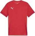 Puma teamgoal matchday jersey jr unisex sports shirt - red-white-fast red-0