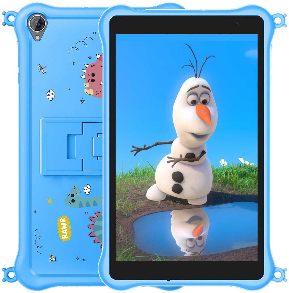 Blackview tab 50 kids tablet - kindertablet - 64gb - 8 inch - android 13 - oogzorgmodus - inclusief tempered glas - blauw-0