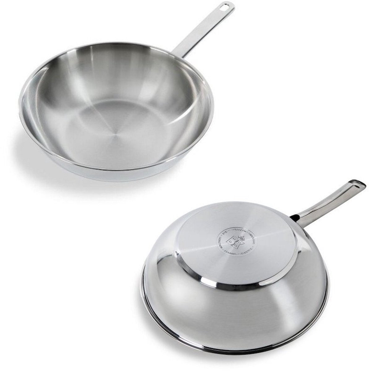 Bk bright wok pan ø28 cm-0