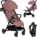 Lionelo agia buggy - lightweight 7.3 kg - compact foldable - lying position and large seat - wheels with suspension - cup holder - stroller from 6 months up to 22 kg - folding buggy - travel buggy stroller - children's buggy-0