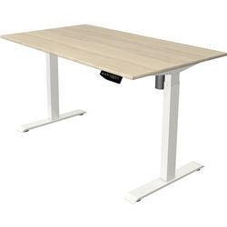 Zit-sta-bureau Kerkmann 10358250 Move 1 Esdoorn; Wit-0