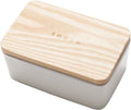 Yamazaki butter dish - tosca - white-0