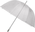 Falcone Dome Umbrella with Hand Opening Ø 102 cm Transparent-0