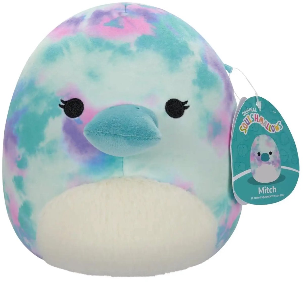 Squishmallows mitch platypus plush toy - 20 cm-0