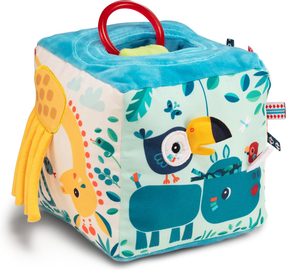 Lilliputiens - activity cube with sound - jungle-0