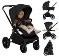Lionelo mika plus - 2in1 stroller - XXL set - versatile and all year round - large wheels - up to 22kg - one-handed operation - for all types of terrain - accessory set-0