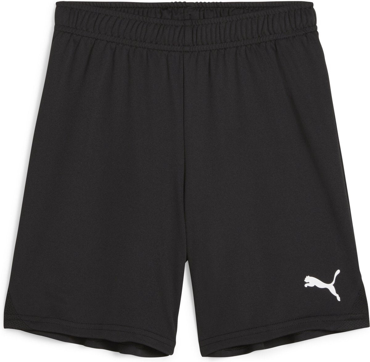 Puma teamgoal shorts jr unisex sports pants - black- white-0