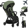 Lionelo julie air - ultra-light buggy - travel buggy - auto-folding compact - only 7.5 kg - travel hand luggage - adjustable backrest to reclining position - xxl sunshade with UPF50+ - maintenance-free wheels - from 6 months to 22 kg - stroller-0