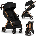 Lionelo Ingrid buggy - stroller up to 22 kg - auto-folding system - 360° EVA wheels - XXL awning with UPF50+ - adjustable backrest and footrest - panoramic ventilation panel - cup holder and basket-0