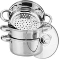 Kinghoff steamer kh-3319 - with lid - 24 cm 1st-0
