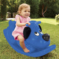 Little Tikes - rocking puppy - schommelwip - wipwap voor binnen en buiten - blauw-0