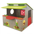Paradiso toys Kiosk Playhouse 139 x 118 cm Brown green red-0