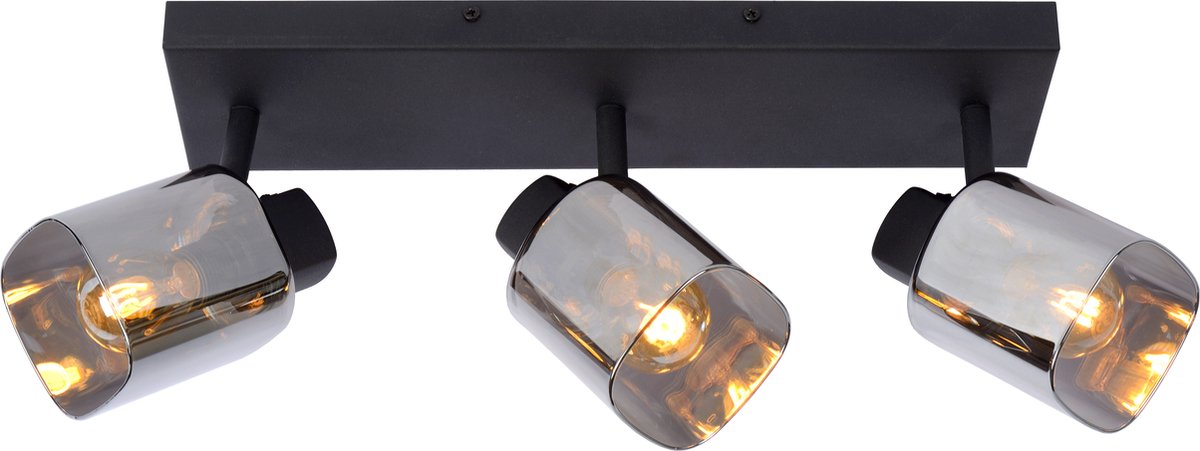 Lucide alion - ceiling spotlight (ceiling lamp) - 3xe14 - black-0