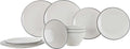 Gimex linea line tableware - black - 12 pieces-0