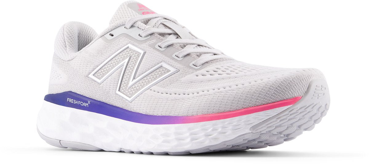New balance evoz women's sports shoes - gray matter