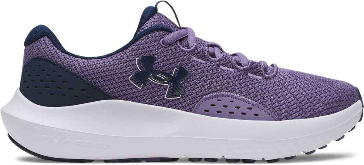 Under armor ua w charged surge 4-ppl women's sneakers - purple luxury - academy