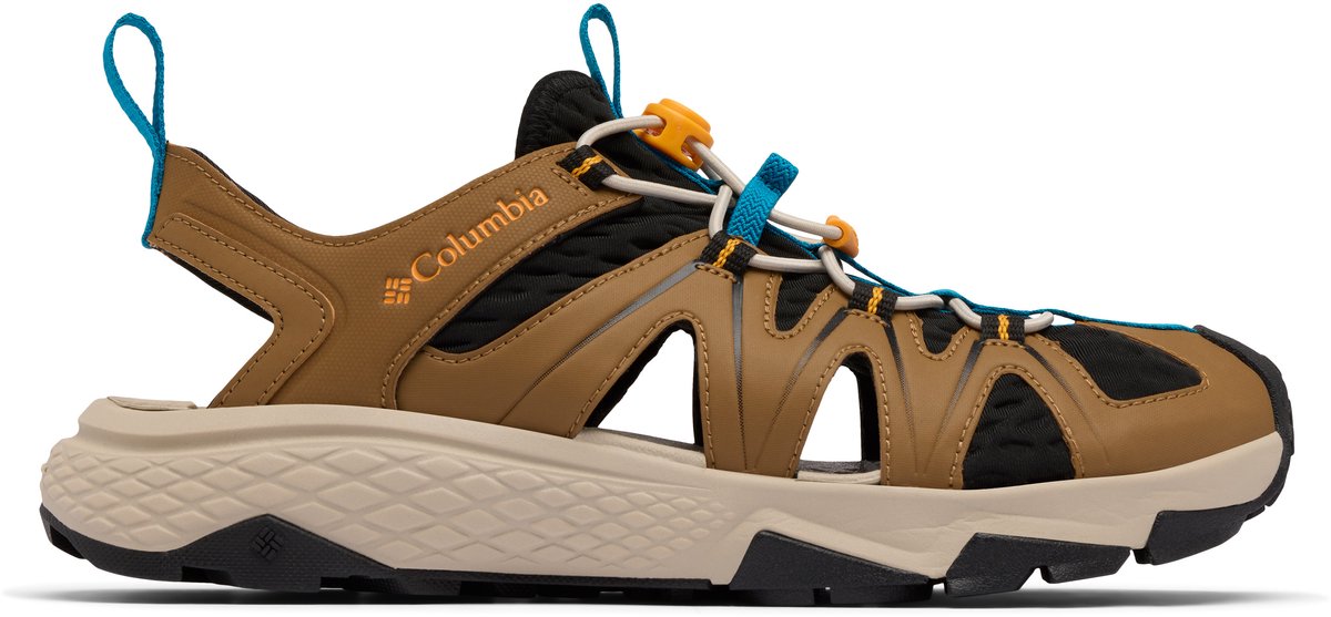 Columbia peakfreak rush™ shandal men's sandals - delta, mango-0