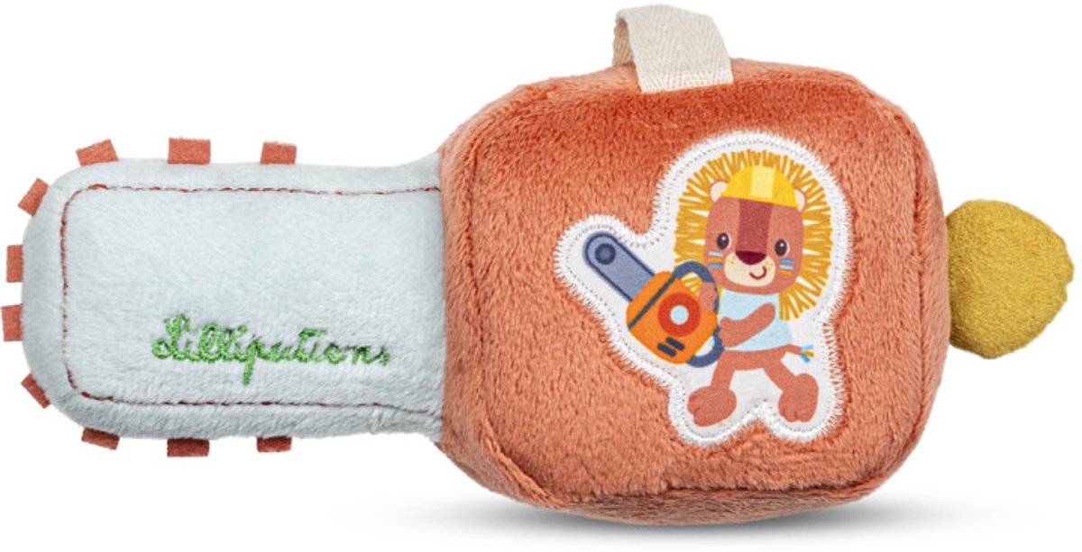 Lilliputiens - chainsaw rattle - jack the lion-0