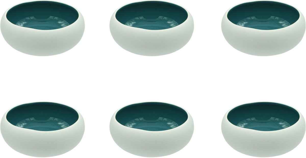 Medard de noblat - oslo pacific - small bowl 12 cm - 6 pieces - stoneware-0