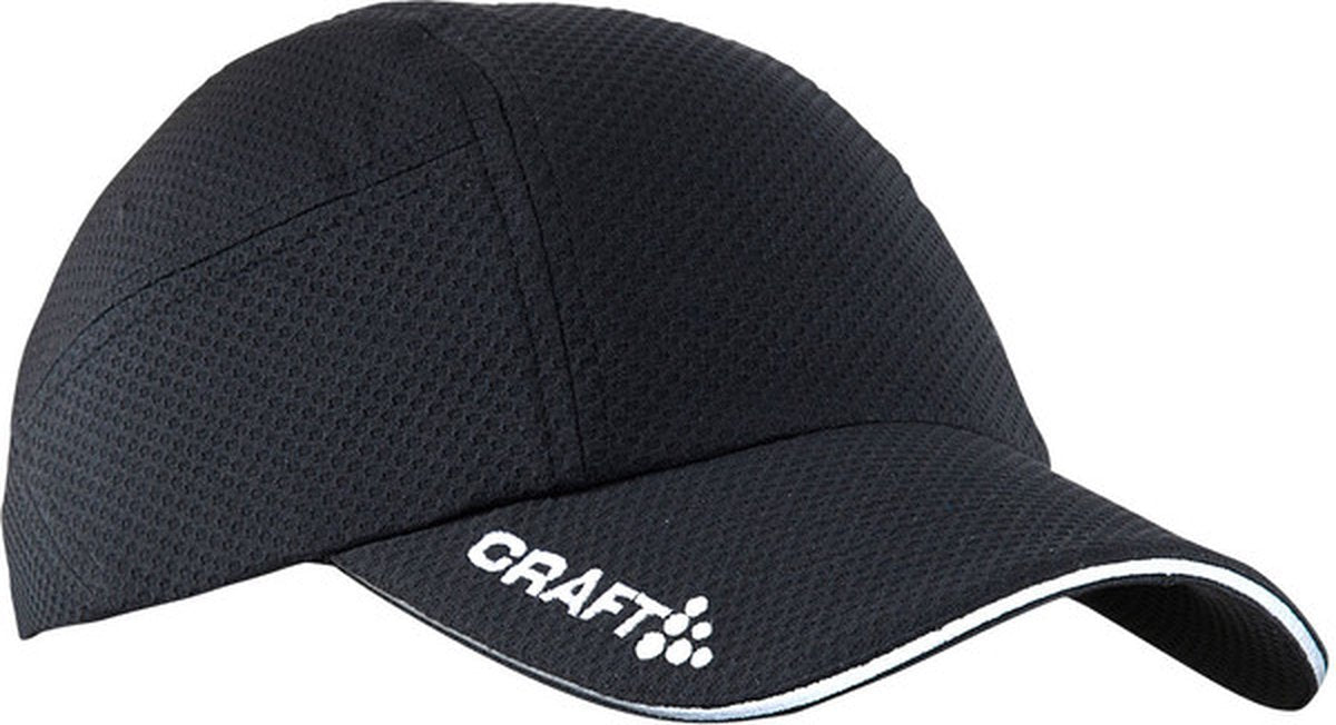 Craft running cap unisex cap - black-0